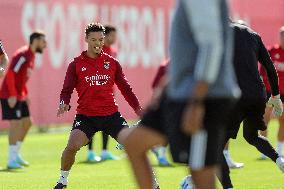 Champions League: Benfica training