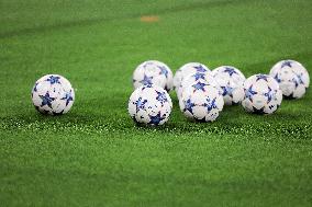 Champions League: Real Sociedad training