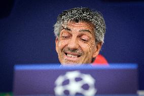 Champions League: Real Sociedad training