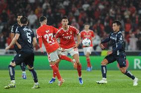Champions League: Benfica vs Real Sociedad