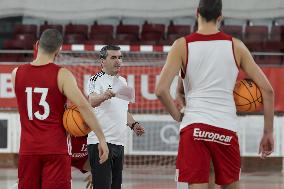 Basketball: Benfica Training