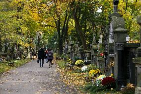 All Saints' Day In Krakow