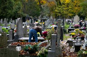 All Saints' Day In Krakow