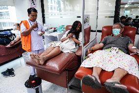 Halloween Blood Donation In Thailand.