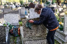 All Saints' Day Preparations In Poland