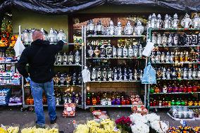 All Saints' Day Preparations In Poland