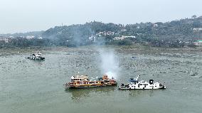 A Comprehensive Maritime Emergency Drill in Chongqing