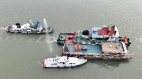 A Comprehensive Maritime Emergency Drill in Chongqing