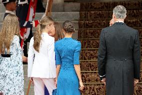 Princess Leonor Constitution Swearing-In Ceremony - Madrid