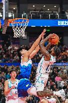 (SP)CHINA-URUMQI-BASKETBALL-CBA-XINJIANG VS QINGDAO (CN)