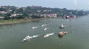 A Comprehensive Maritime Emergency Drill in Chongqing