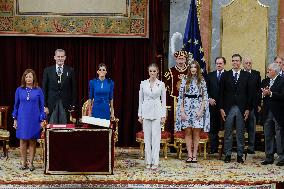 Royal Reception On The Occasion of Princess Leonor’s Oath