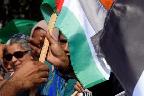 Protest In Support Of Palestinians In Colombo