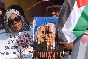 Protest In Support Of Palestinians In Colombo