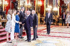 Royal Reception On The Occasion of Princess Leonor’s Oath