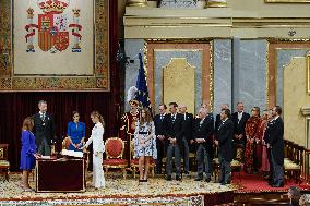 Royal Reception On The Occasion of Princess Leonor’s Oath