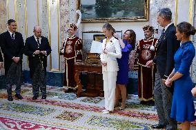 Royal Reception On The Occasion of Princess Leonor’s Oath