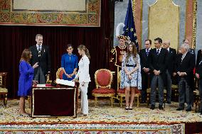 Royal Reception On The Occasion of Princess Leonor’s Oath