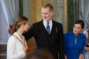 Royal Reception On The Occasion of Princess Leonor’s Oath