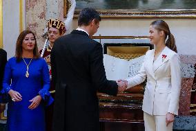 Royal Reception On The Occasion of Princess Leonor’s Oath