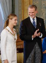 Royal Reception On The Occasion of Princess Leonor’s Oath