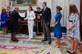 Royal Reception On The Occasion of Princess Leonor’s Oath