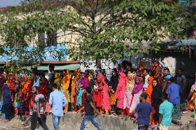 RMG Workers Protest For Fair Wage In Bangladesh