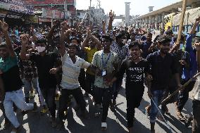 RMG Workers Protest For Fair Wage In Bangladesh
