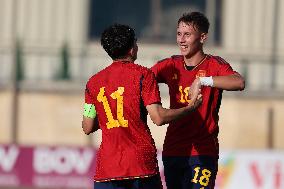 Slovakia v Spain - European Under-17 Championship 2024 Qualifying