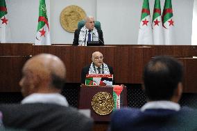 Minister Of Foreign Affairs Algerine Ahmed Attaf (APN)