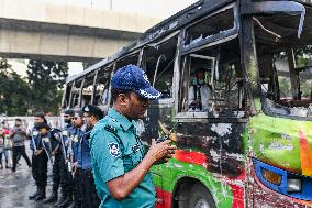 Countrywide Blockade In Bangladesh