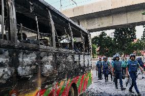 Countrywide Blockade In Bangladesh