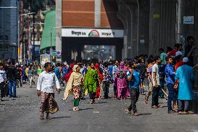 Garment Workers Protest