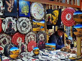 Nght Market in Dunhuang