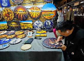 Nght Market in Dunhuang