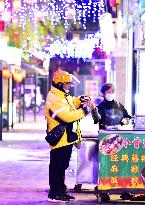 Nght Market in Dunhuang