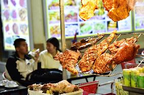 Nght Market in Dunhuang