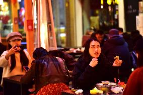 Nght Market in Dunhuang