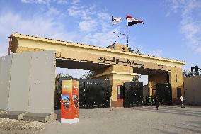 Border crossing between Egypt and Gaza