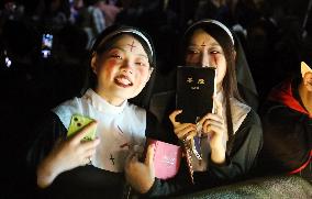 Citizens Dress Up And Take Part in A Halloween Parade in Shanghai