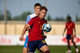 Slovakia v Spain - European Under-17 Championship 2024 Qualifying