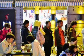 Nght Market in Dunhuang