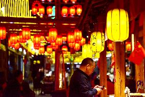 Nght Market in Dunhuang