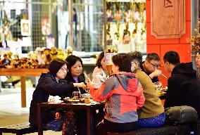 Nght Market in Dunhuang