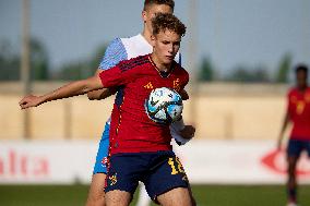 Slovakia v Spain - European Under-17 Championship 2024 Qualifying