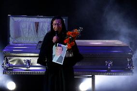 XVII National Contest Of Mourners “Lloronas” In San Juan Del Rio In Mexico