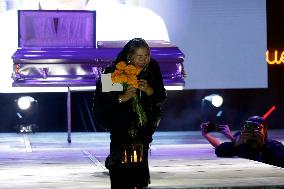 XVII National Contest Of Mourners “Lloronas” In San Juan Del Rio In Mexico