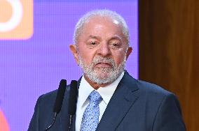 Brazil's President Luiz Inácio Lula Da Silva Signs A Decree