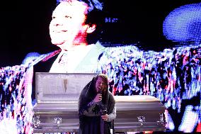 XVII National Contest Of Mourners “Lloronas” In San Juan Del Rio In Mexico