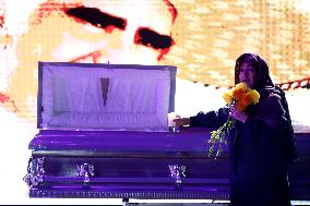 XVII National Contest Of Mourners “Lloronas” In San Juan Del Rio In Mexico